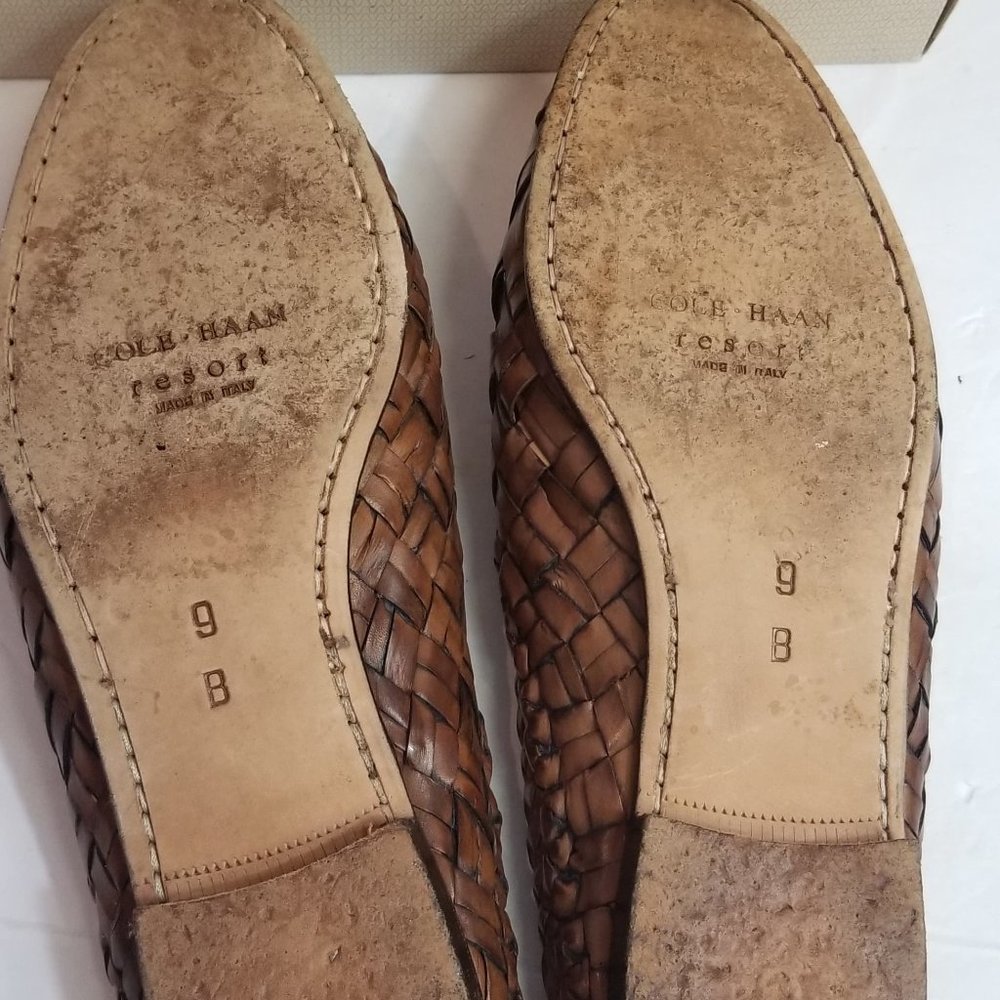 Cole Haan Resort Toffee Women's Woven Sandal Flats - Picture 5 of 8
